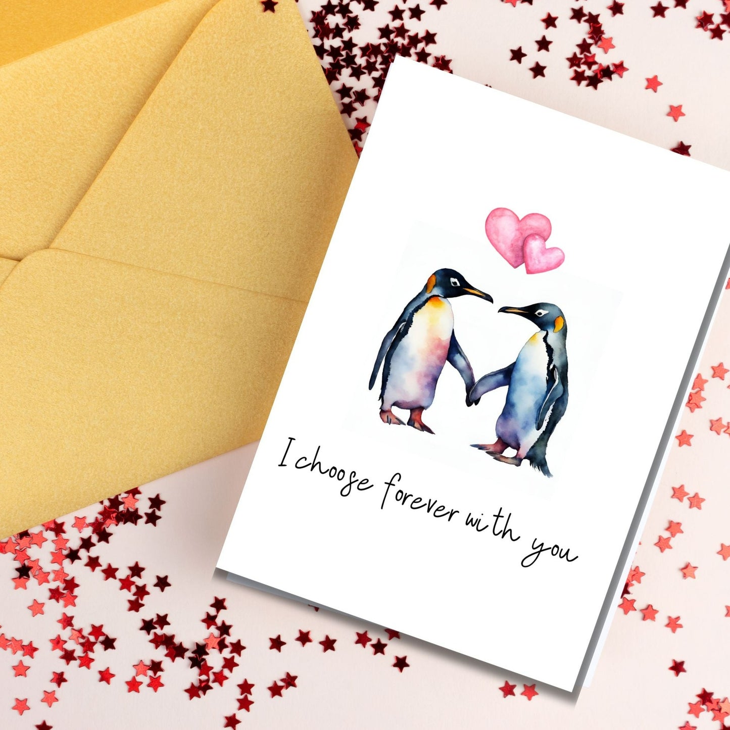 I'd Choose Forever With You Greeting Card