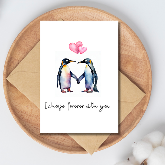 I'd Choose Forever With You Greeting Card