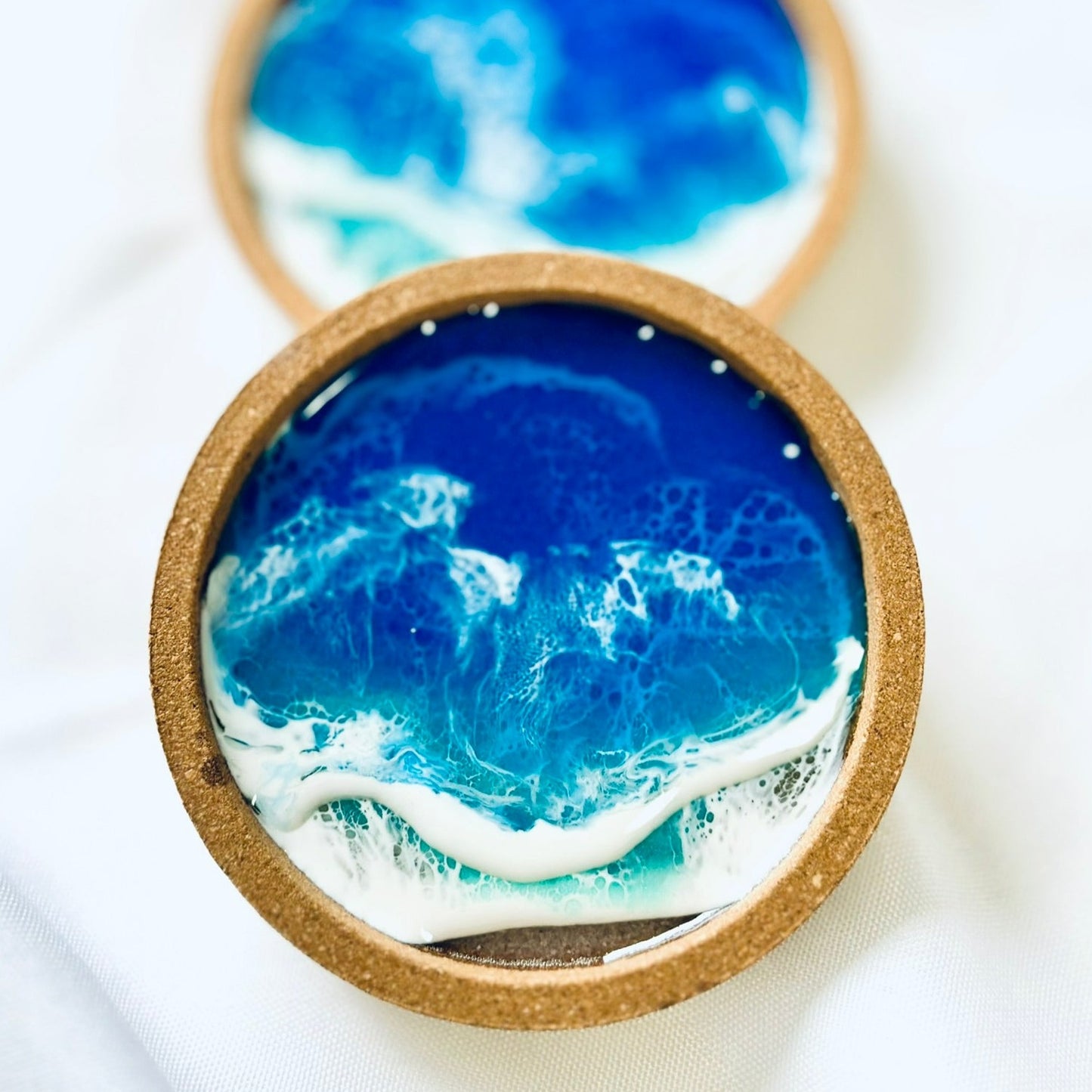 Ocean Theme Cork Coasters