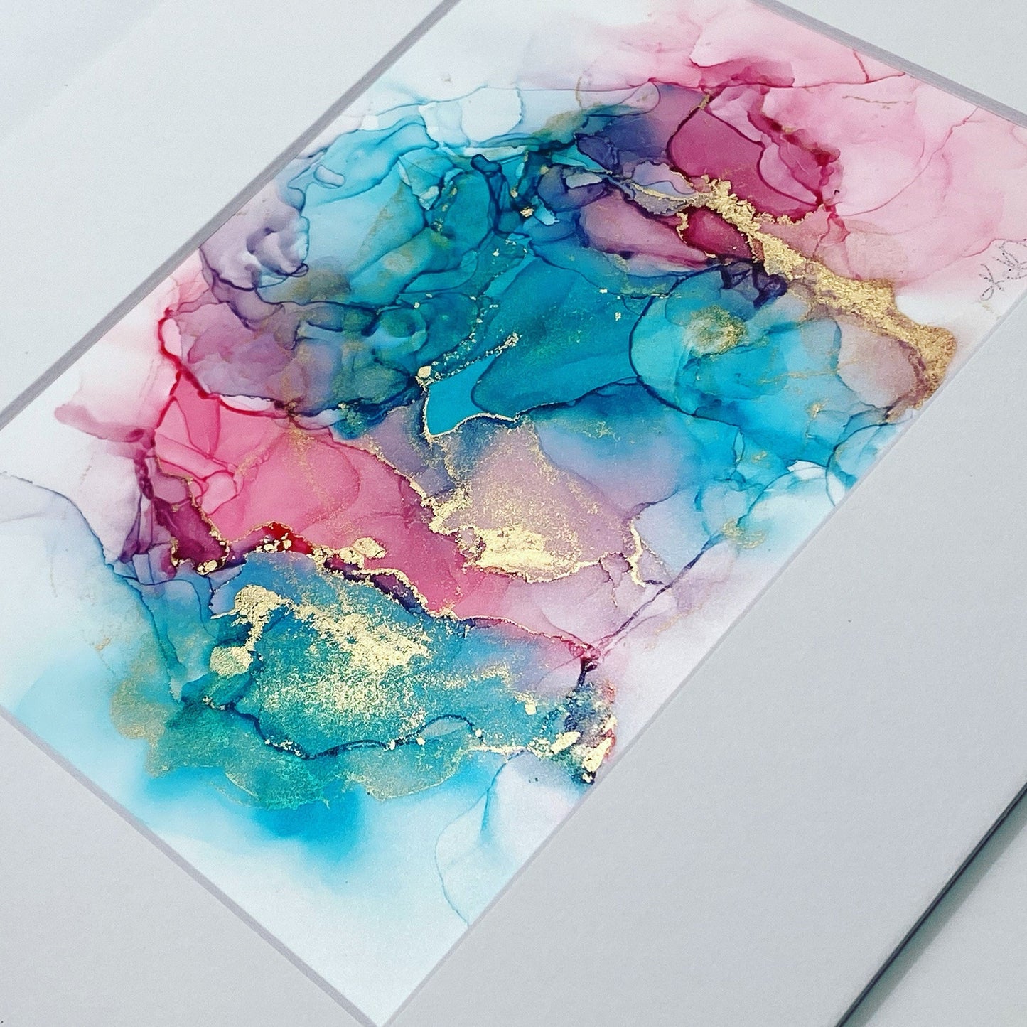 "Wonderland" Original Alcohol Ink Art