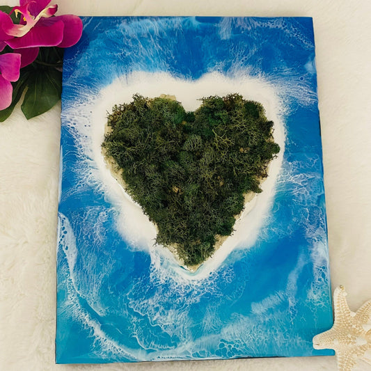 Love Island - Original Resin Artwork