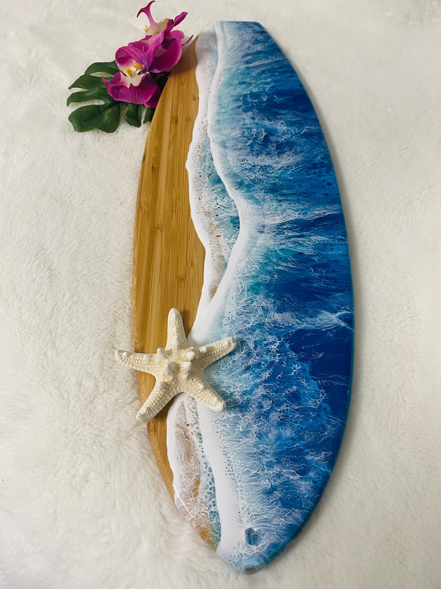 Surfboard Charcuterie Board