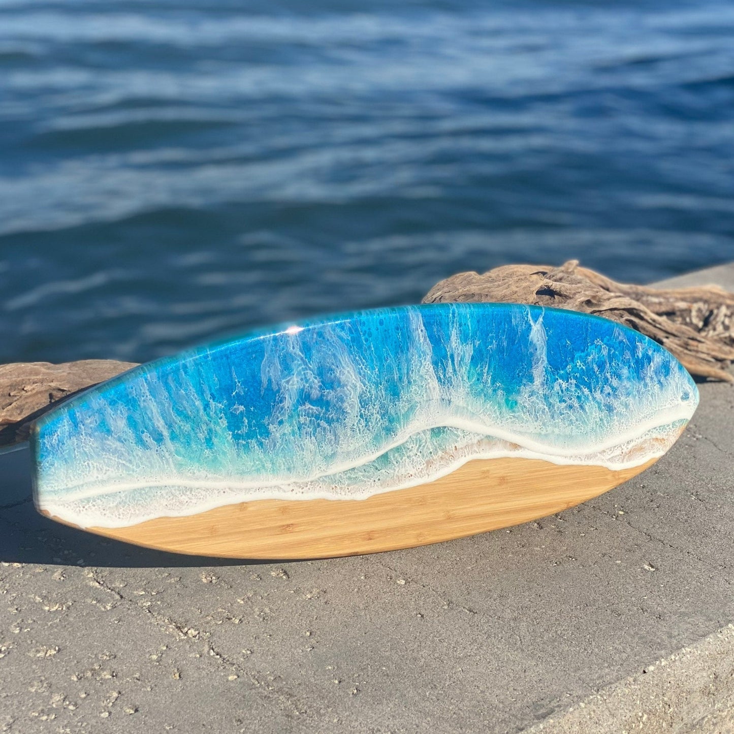 Surfboard Charcuterie Board