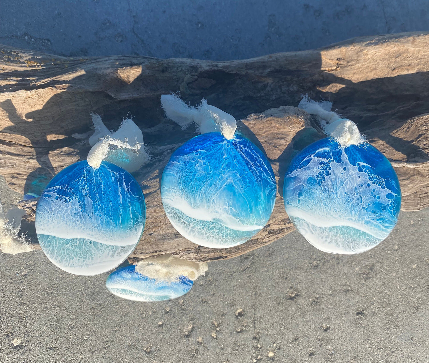 Beach Waves Ornament