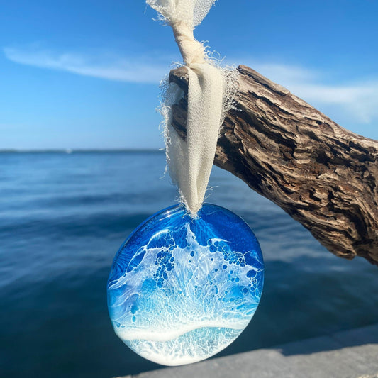 Beach Waves Ornament