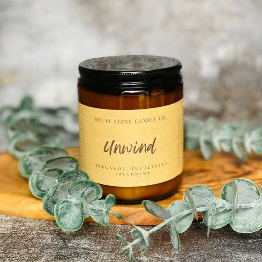 Unwind Soy Wax Candle