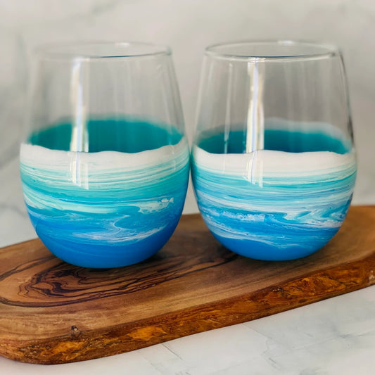 Tranquil Tide Wine Glasses