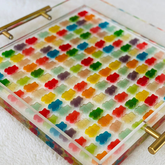 Gummy Bear Acrylic Serving Tray