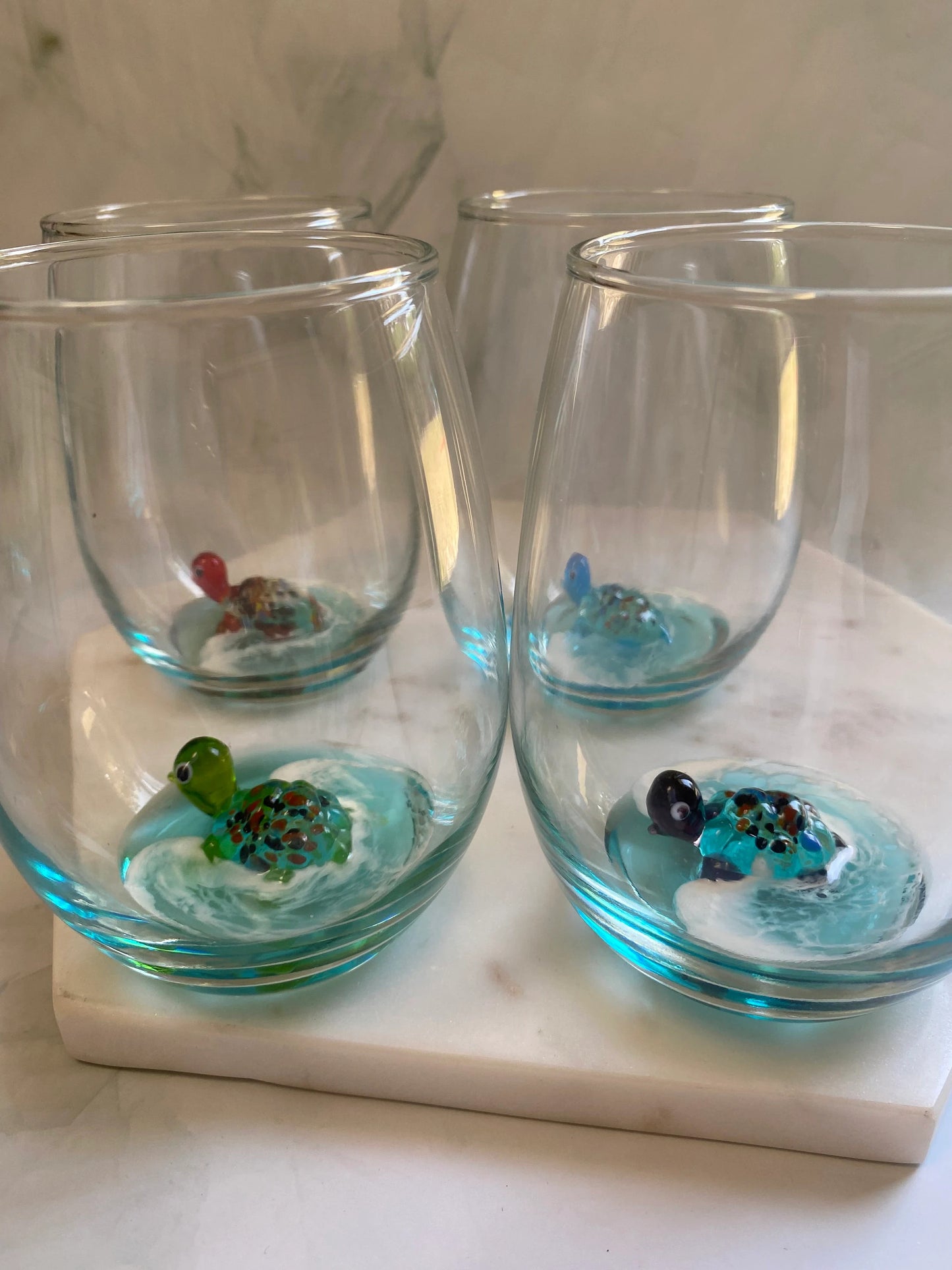 Turtle Wine Glasses