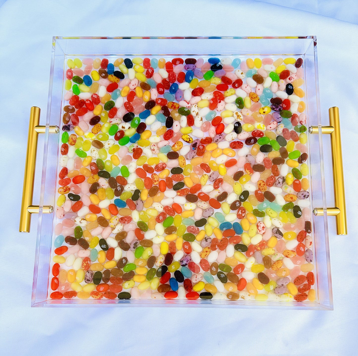 Jelly Bean Acrylic Serving Tray